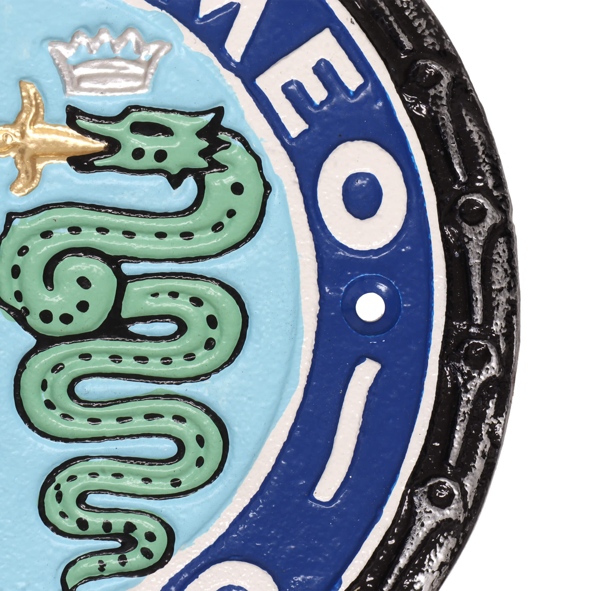 Alfa Romeo Cast Iron Wall Sign