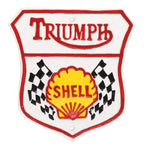 Triumph Shell Cast Iron Wall Sign