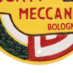Ducati Motorcycle Cast Iron Wall Sign
