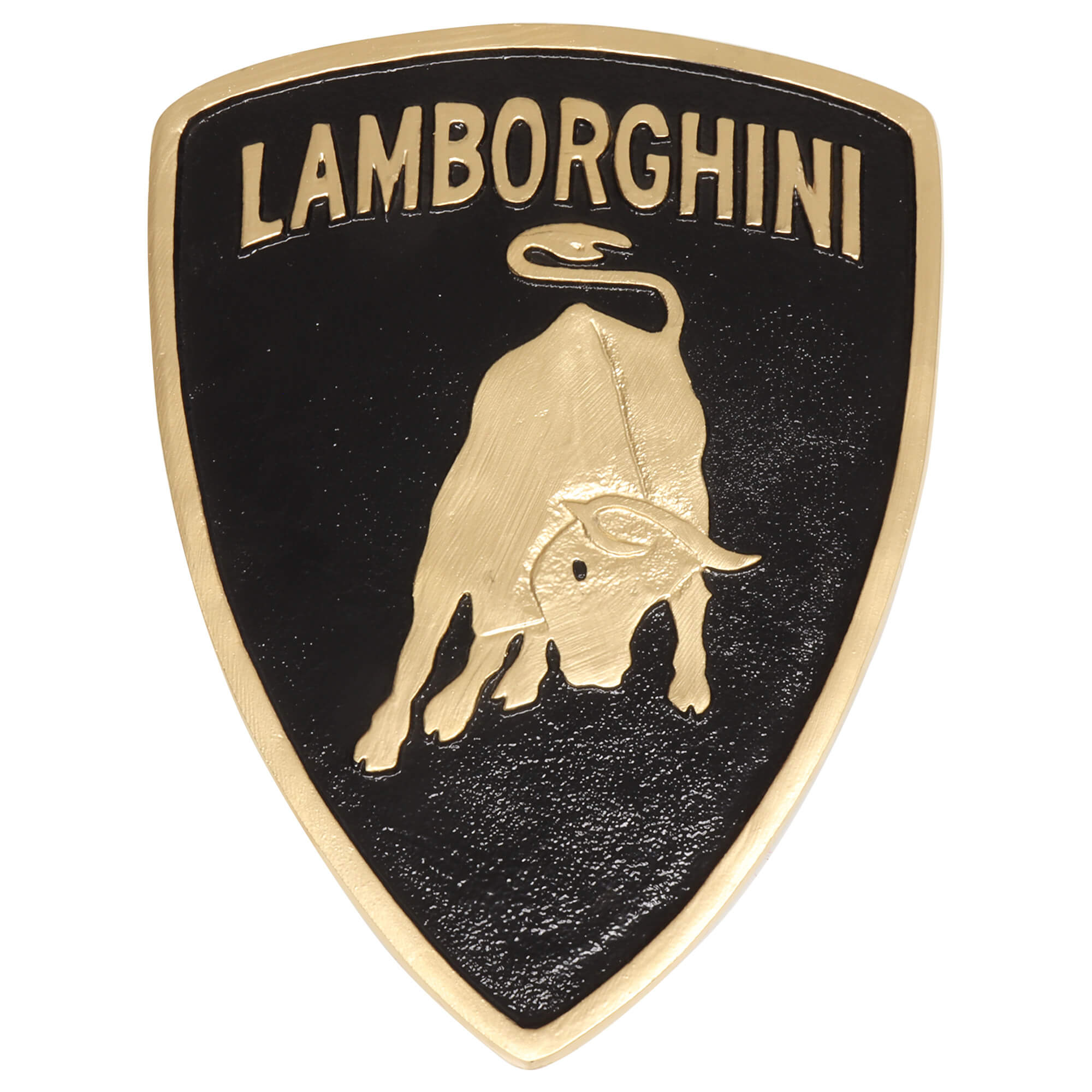 Lamborghini 39cm Cast Aluminium Sign