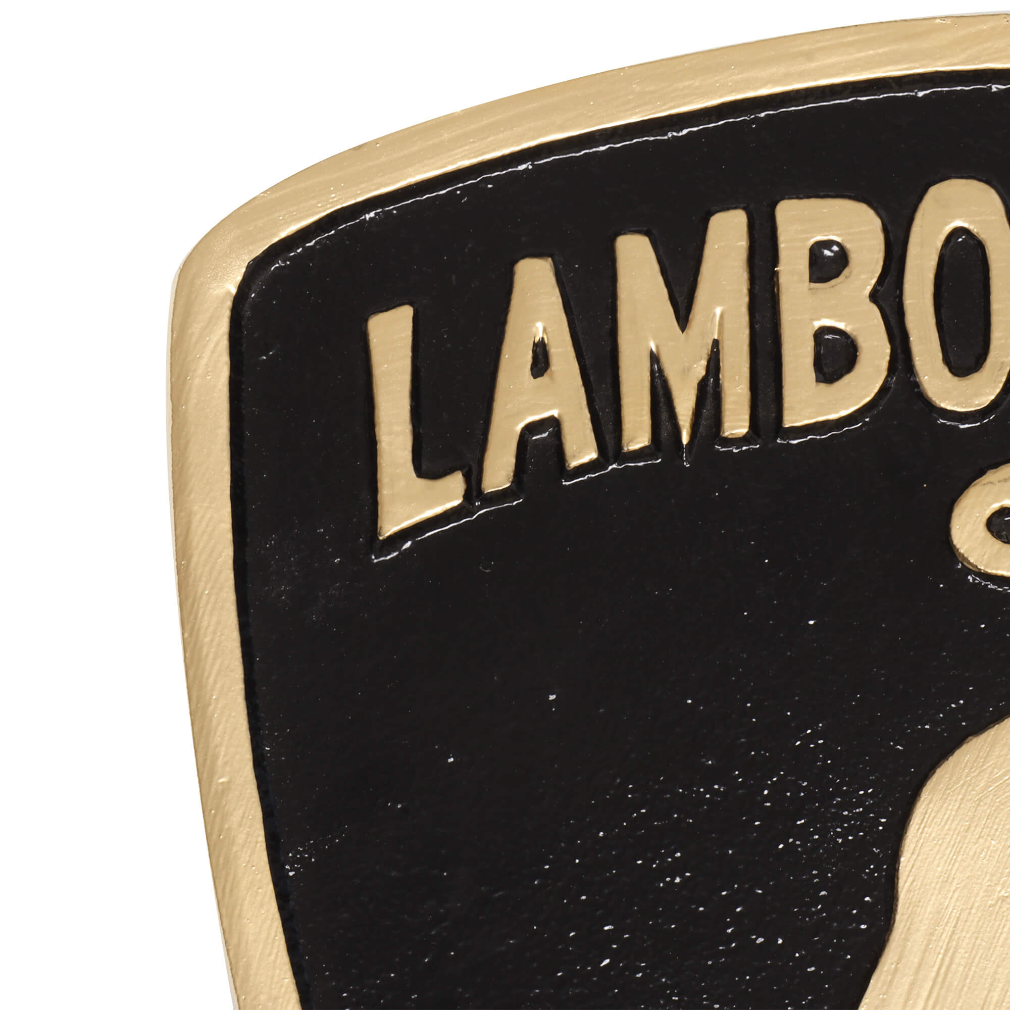 Lamborghini 39cm Cast Aluminium Sign