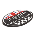 Triumph Motorcycles Oval Cast Iron Wall Sign