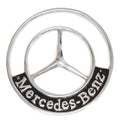 Mercedes Silver Aluminium Wall Sign