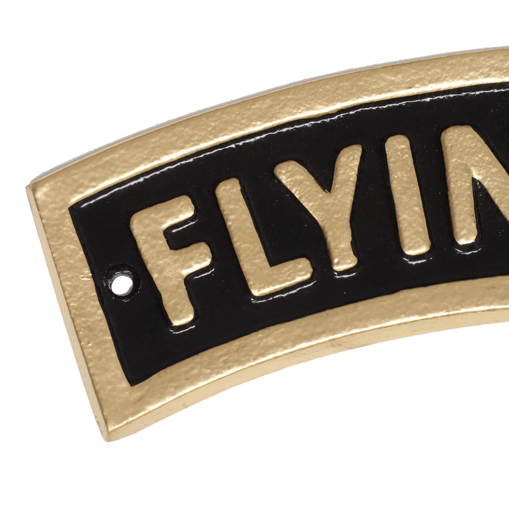 Flying Scotsman Decorative Aluminium Wall Sign