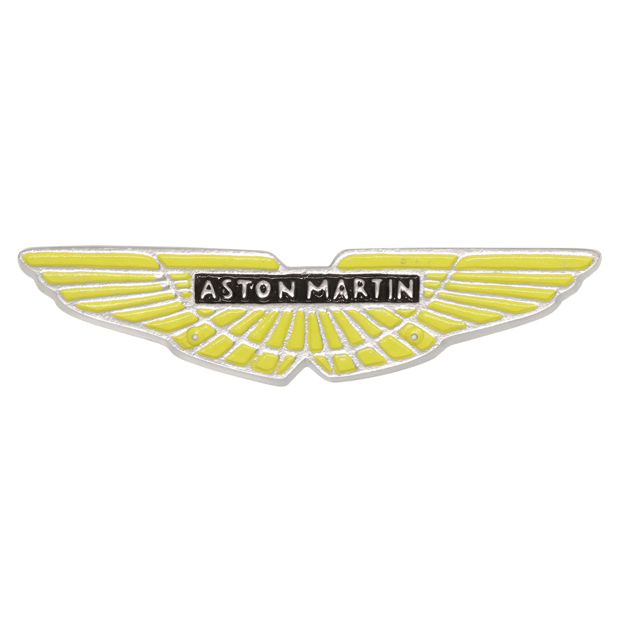 Aston Martin Wings Green Aluminium Wall Sign