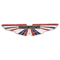 Aston Martin Wings Union Jack Large Aluminium Wall Sign
