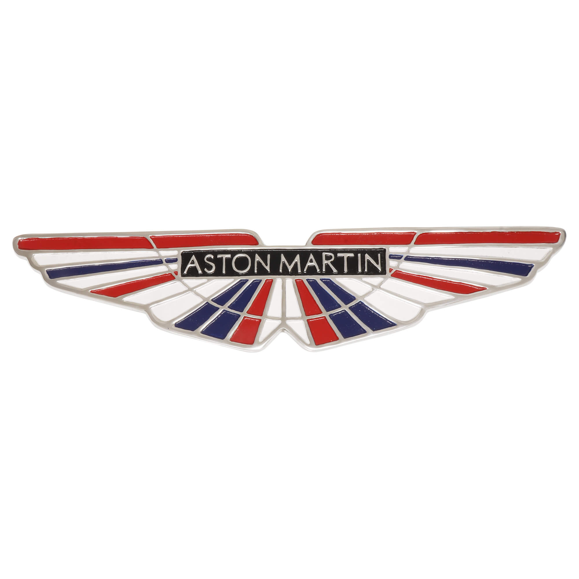 Aston Martin Wings Union Jack Large Aluminium Wall Sign