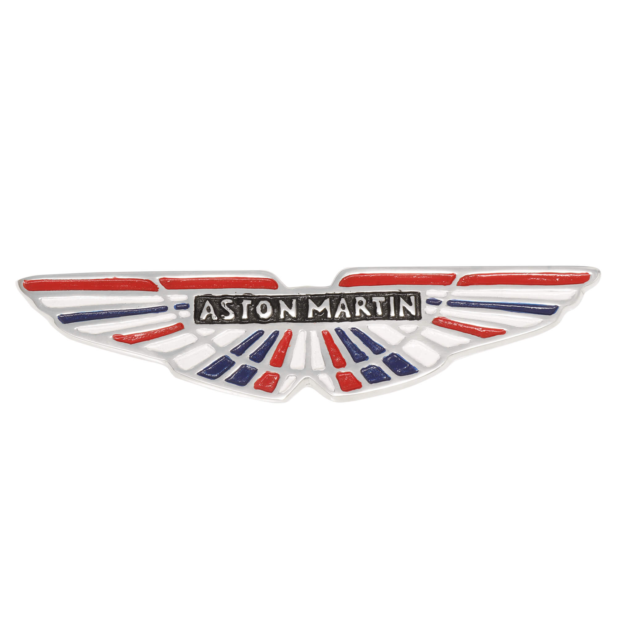 Aston Martin Wings Union Jack Small Aluminium Wall Sign