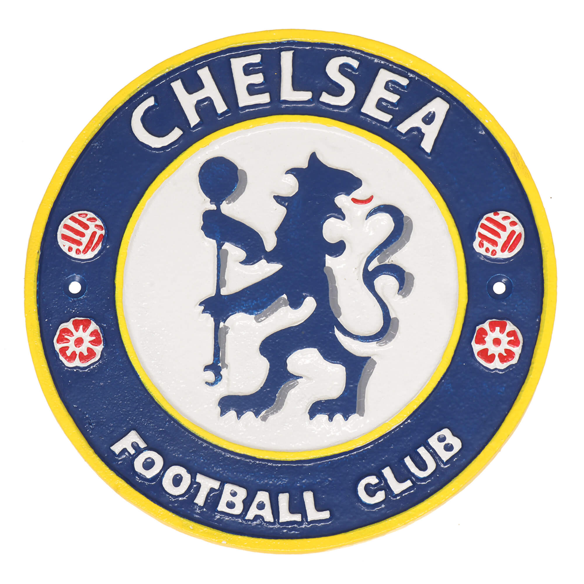 Chelsea Football Cast Iron Wall Sign
