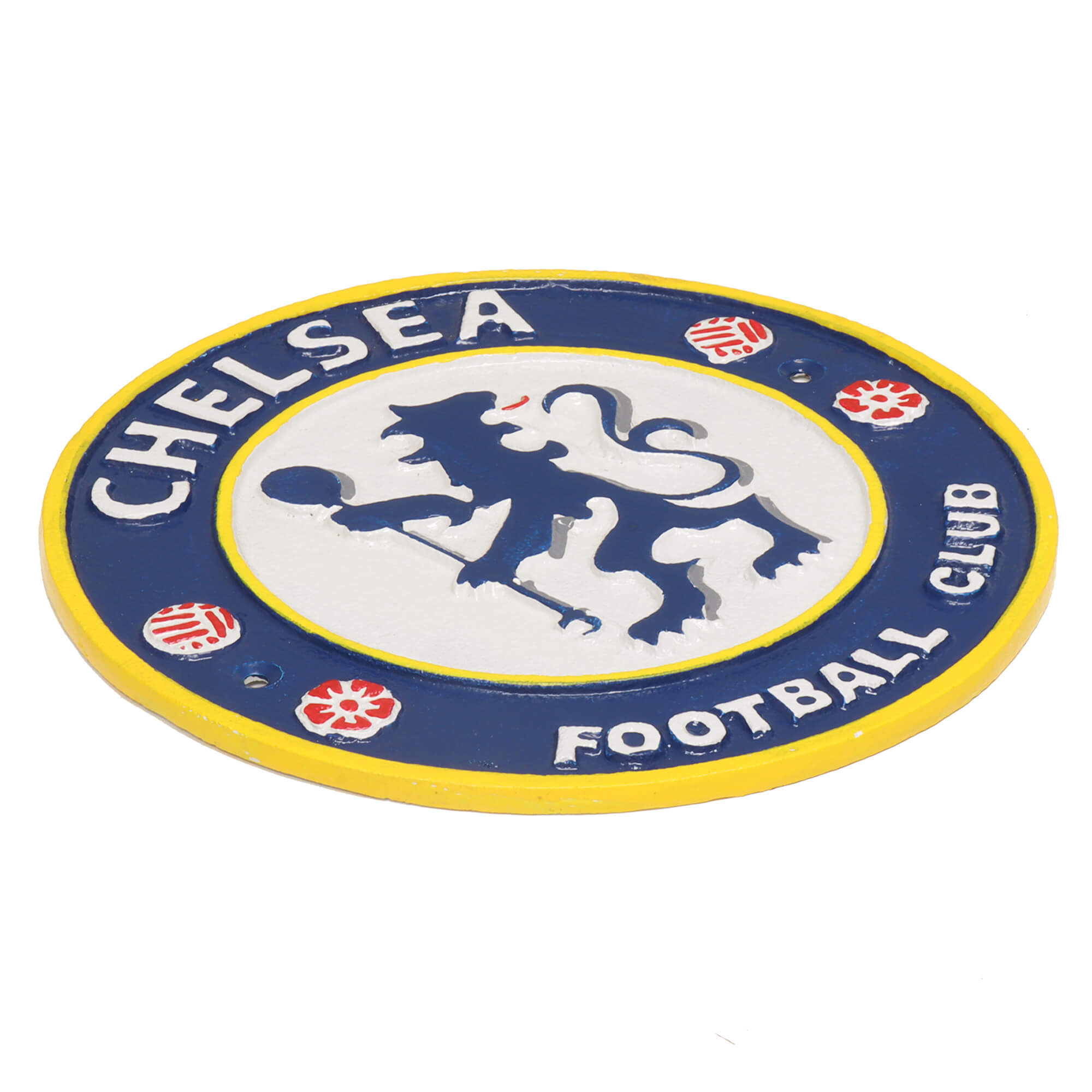 Chelsea Football Cast Iron Wall Sign