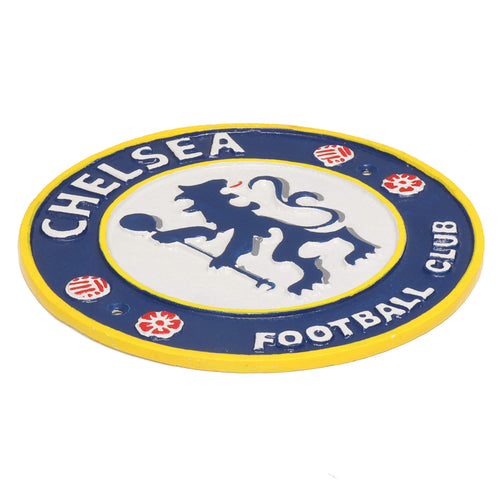 Chelsea Football Cast Iron Wall Sign