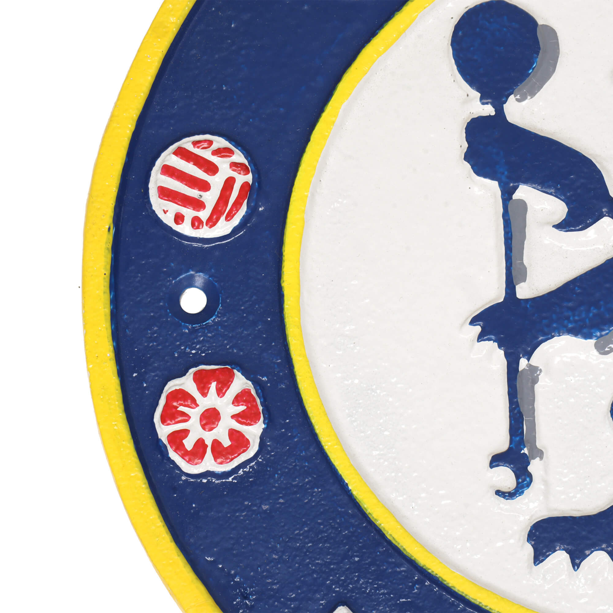 Chelsea Football Cast Iron Wall Sign