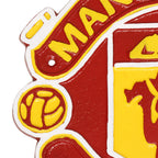 Manchester United Football Cast Iron Wall Sign
