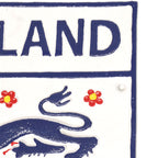 England Football Cast Iron Wall Sign
