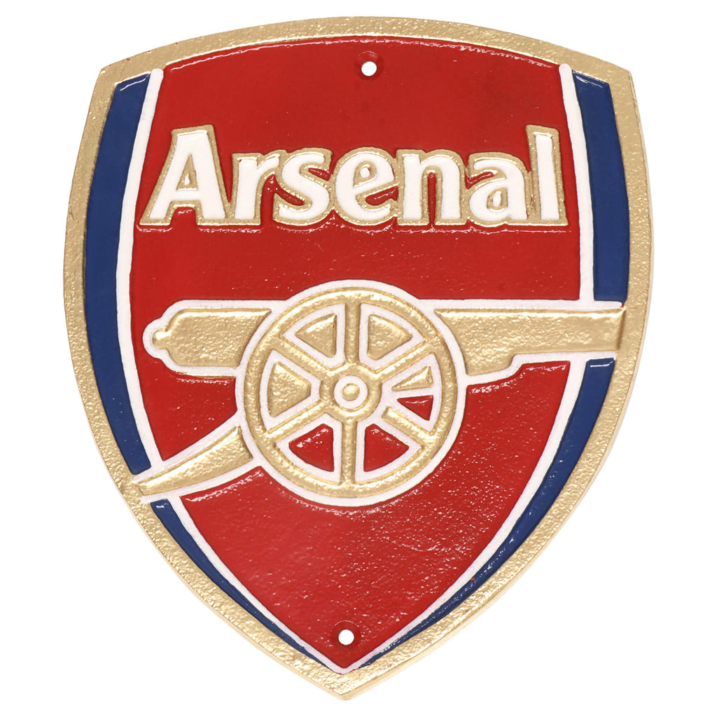 Arsenal Football Cast Iron Wall Sign