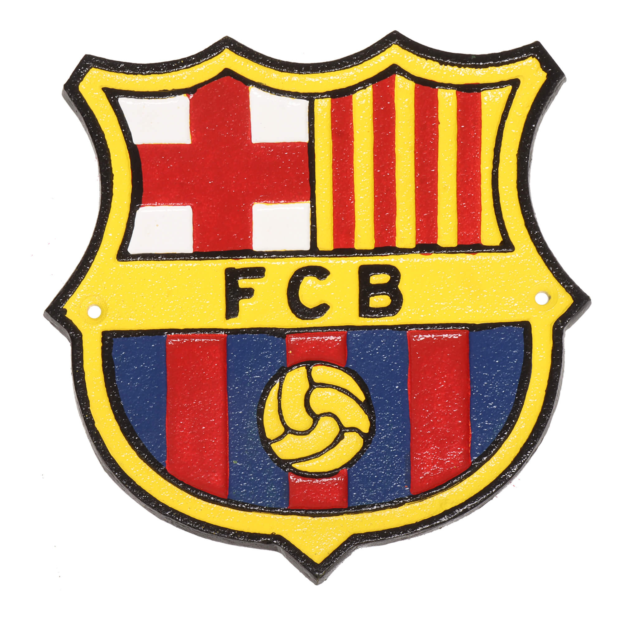 Barcelona Cast Iron Wall Sign