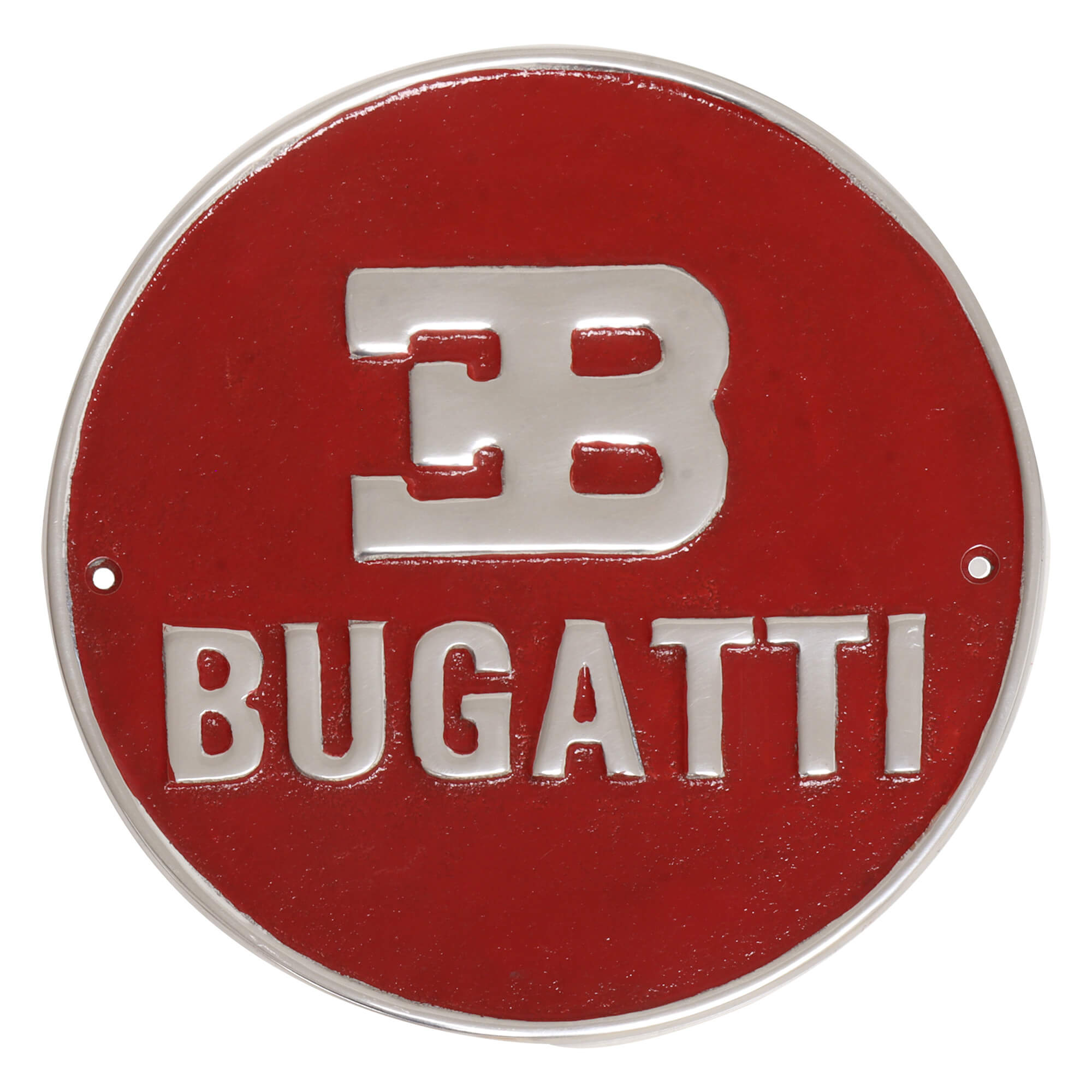 Bugatti Aluminium Wall Sign