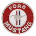 Ford Mustang Round Aluminium Wall Sign