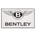Bentley Sign White Large Aluminium Wall Plaque