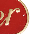 Cartier Cast Aluminium Wall Sign