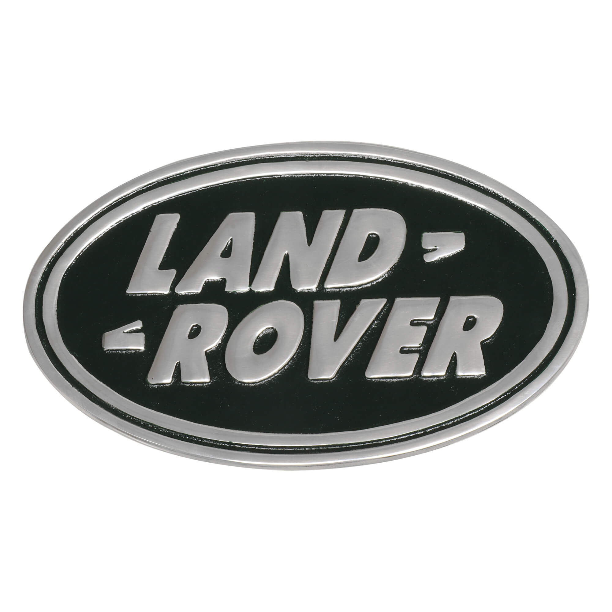 Land Rover Aluminium Oval Wall Sign Large