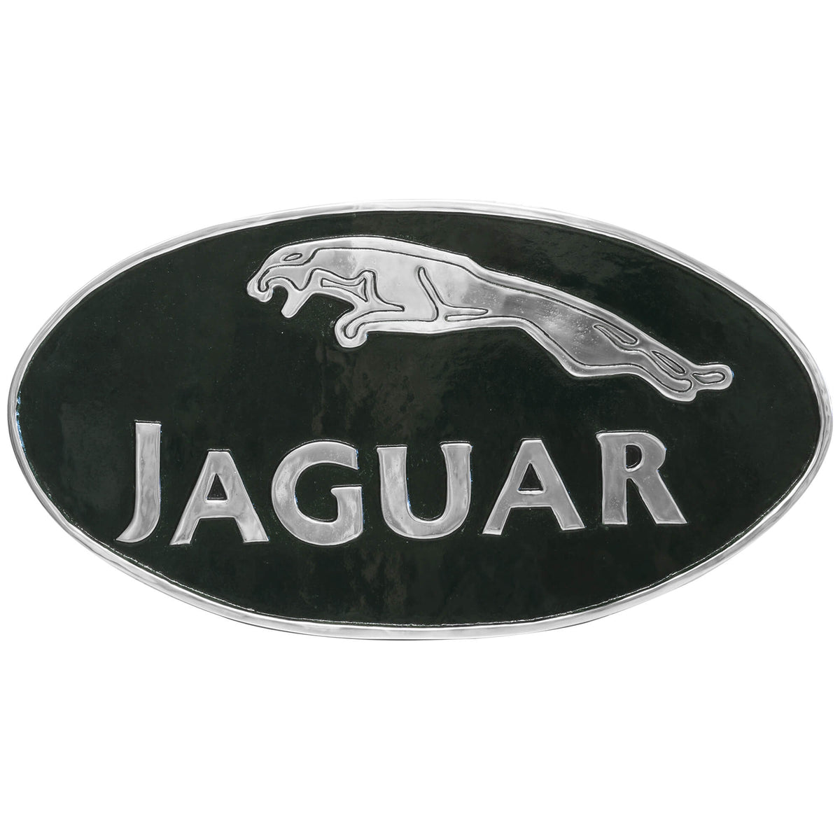 Jaguar Aluminium Extra Large Oval Wall Sign