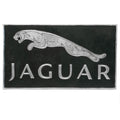 Jaguar Sign Large Green Aluminium Wall Plaque