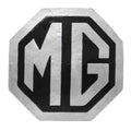 MG Large Black Aluminium Wall Plaque