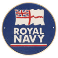Royal Navy Cast Aluminium Wall Sign