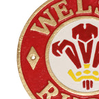 Welsh Rugby Cast Iron Wall Sign