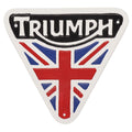 Triumph Motorcycles Union Jack Cast Iron Wall Sign