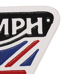 Triumph Motorcycles Union Jack Cast Iron Wall Sign