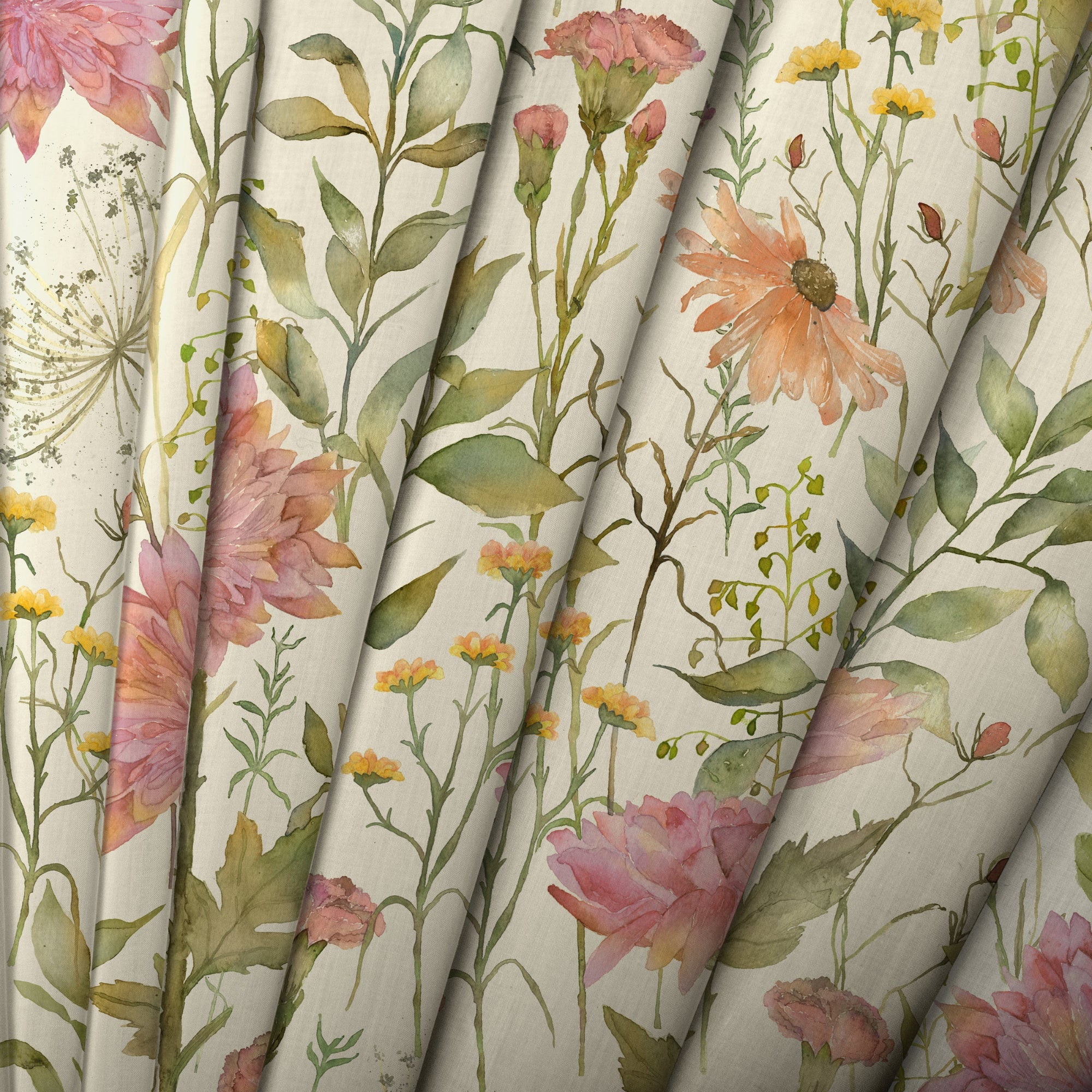 Voyage Delamere Blossom Fabric