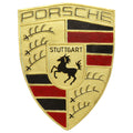 Porsche Shield Large Aluminium Wall Sign