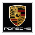 Porsche Square LED Lightbox Sign