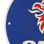 SAAB Cast Iron Wall Sign