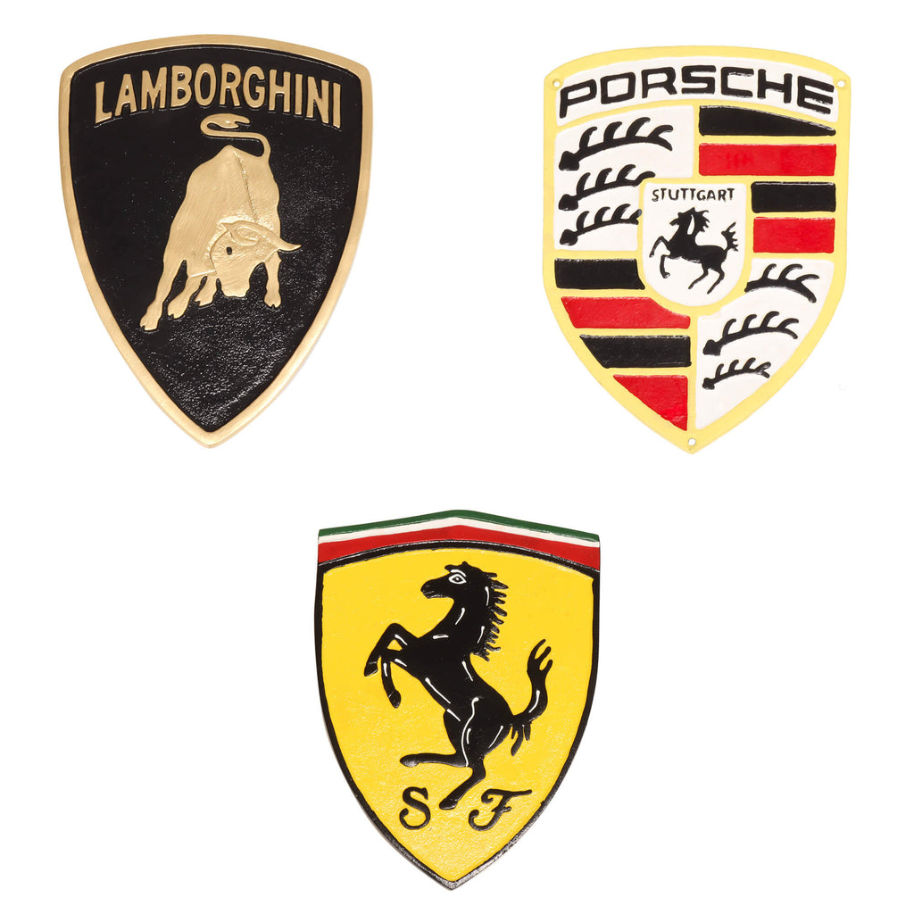Super Car Wall Sign Bundle